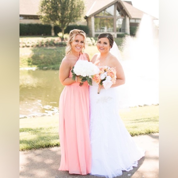 Azazie One Shoulder Dress - Picture 4 of 4